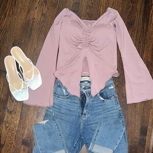 Abercrombie & Fitch Blue Skinny Jeans